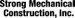 Strong Mechanical Construction, Inc.  Logo
